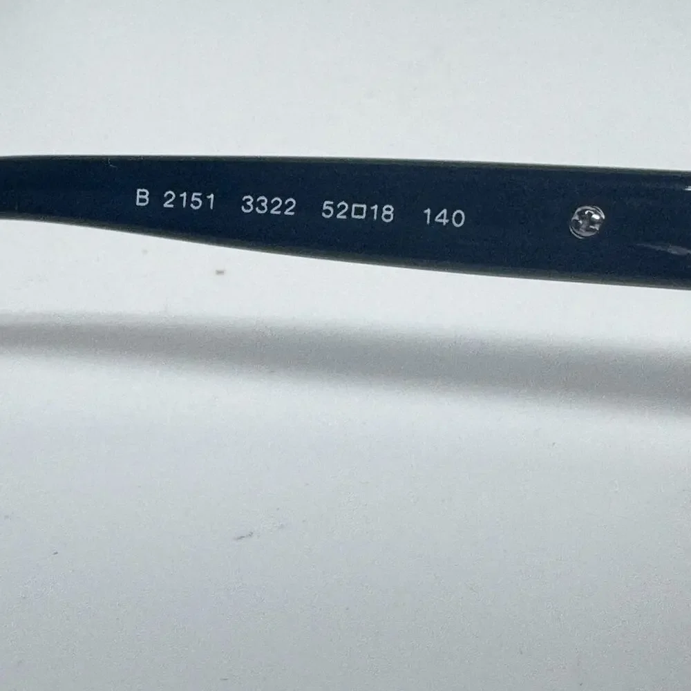 Burberry B 2151 3322 Eyeglasses Frames 52/18/140 Made in Italy Authentic H17185‎ - Picture 5 of 7